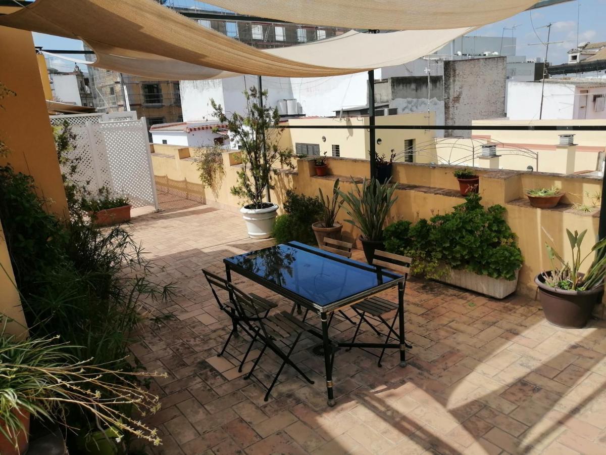 Tourist House Trajano Terraza-Piscina Lejlighed Sevilla Eksteriør billede