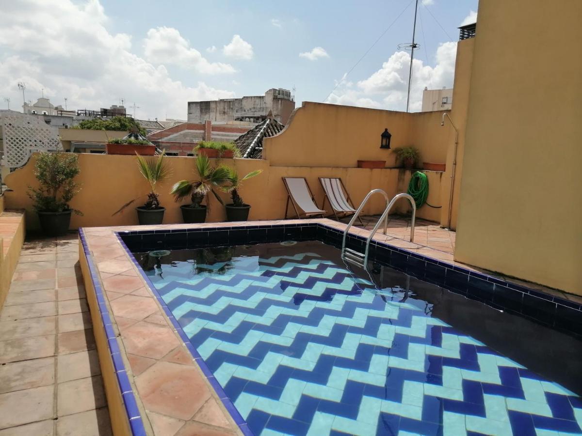 Tourist House Trajano Terraza-Piscina Lejlighed Sevilla Eksteriør billede