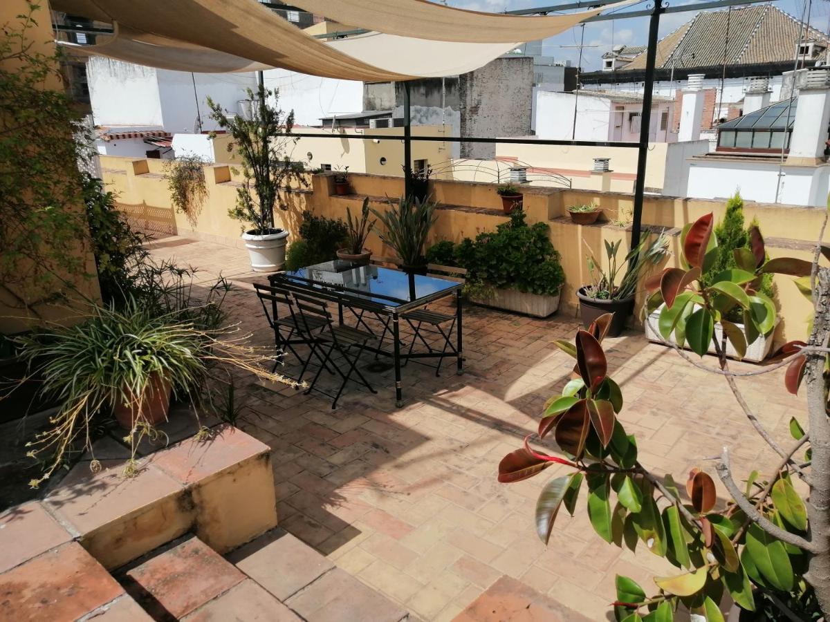 Tourist House Trajano Terraza-Piscina Lejlighed Sevilla Eksteriør billede