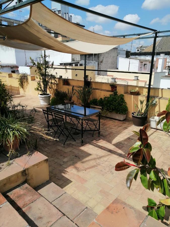 Tourist House Trajano Terraza-Piscina Lejlighed Sevilla Eksteriør billede